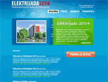 Tablet Screenshot of elektrijada.suetf.org